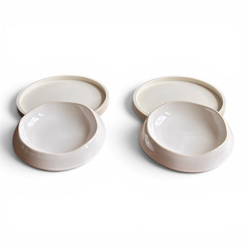 The Anti-Slip Ceramic Pet Bowl Set