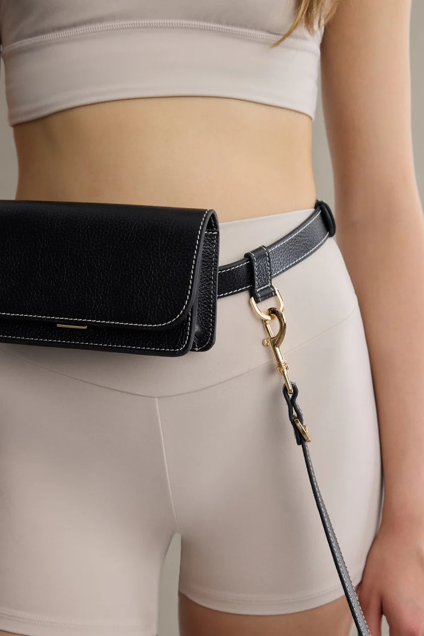 Mini Flap Bag Black