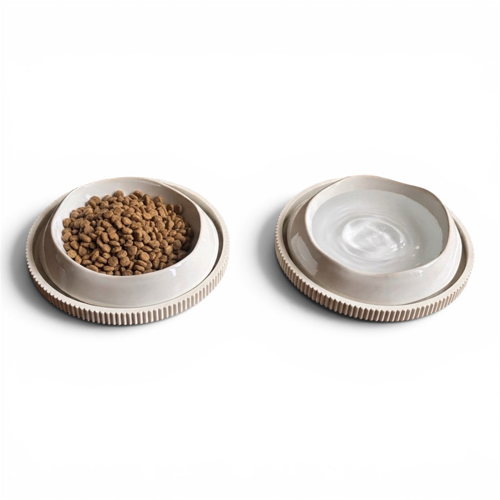The Non-Slip Silicone Pet Bowl Bases